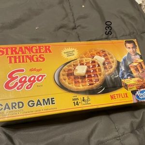 Stranger things Eggo card game